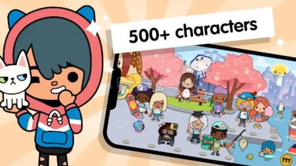 toca life world 500 characters
