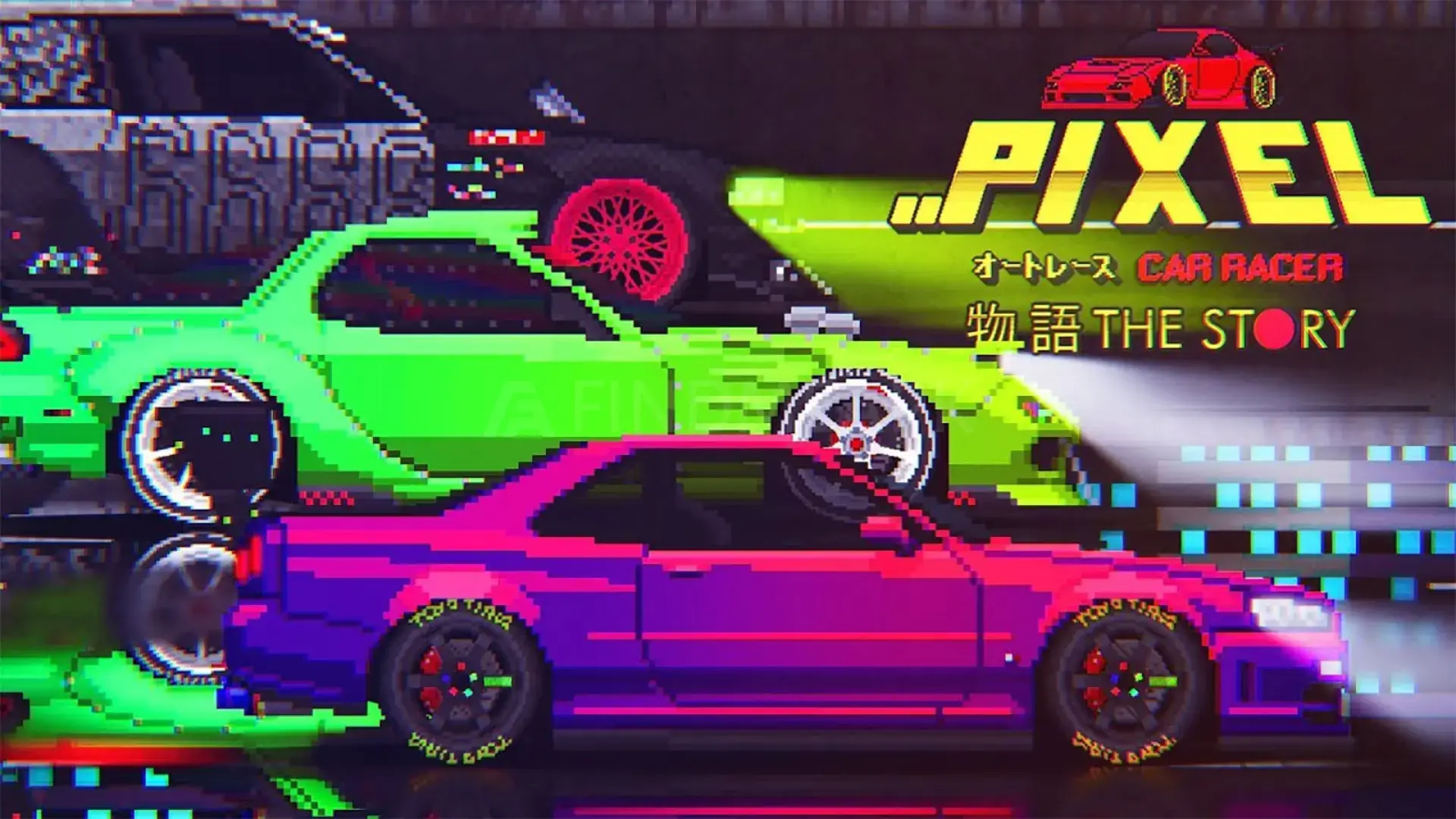Pixel Car racer Feature image