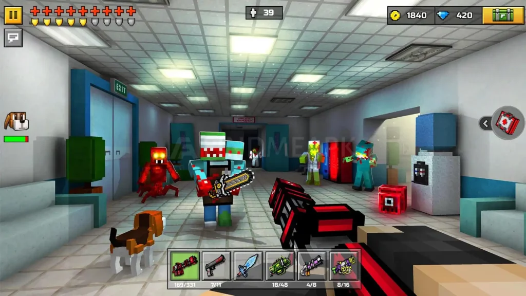 Pixel Gun 3D Shopping