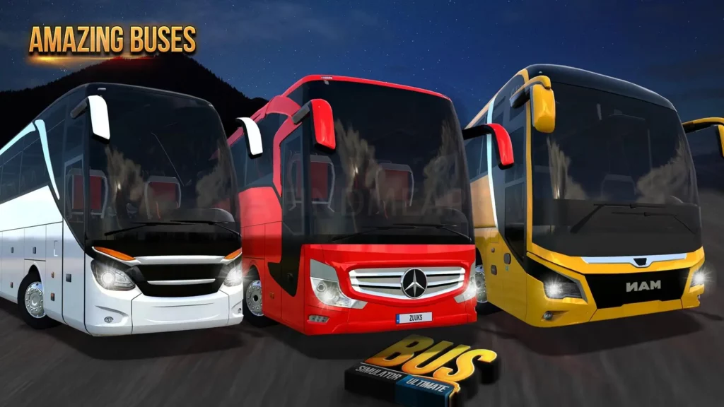 Variety of buses bus simulator ultimate