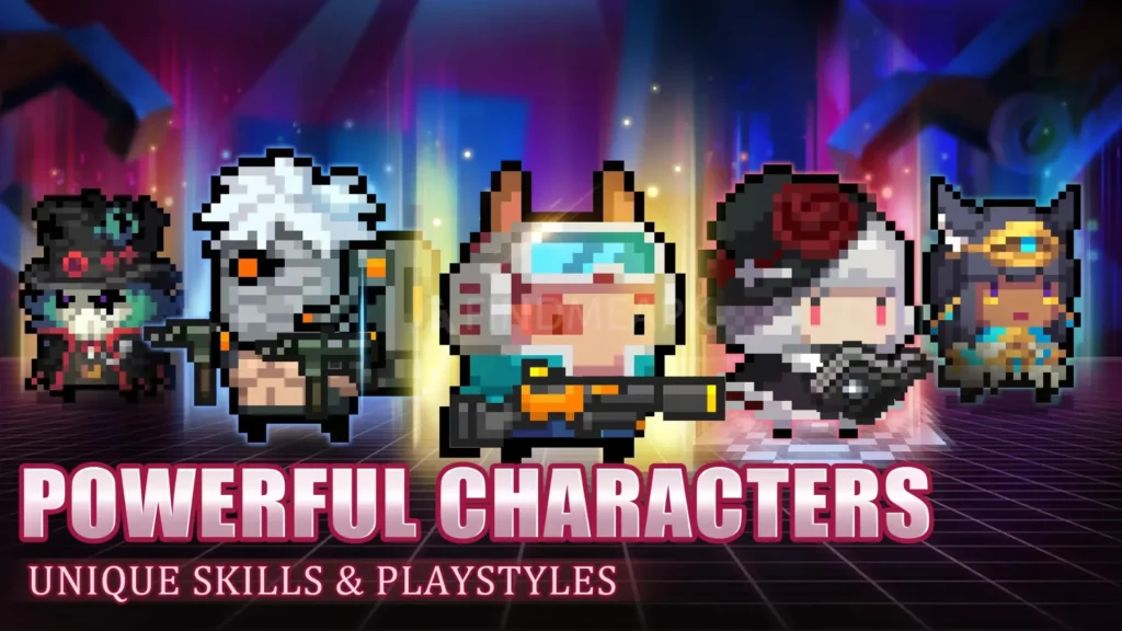 Characters of soul knight