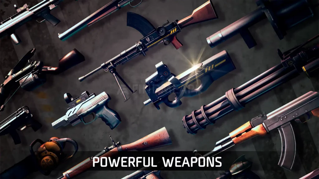 Dead Trigger Weapons
