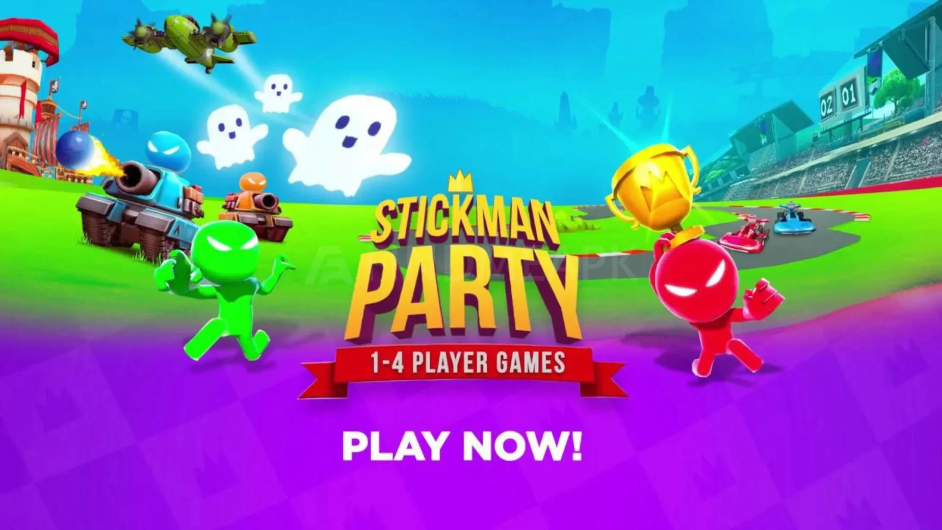 Stickman party Feature Image