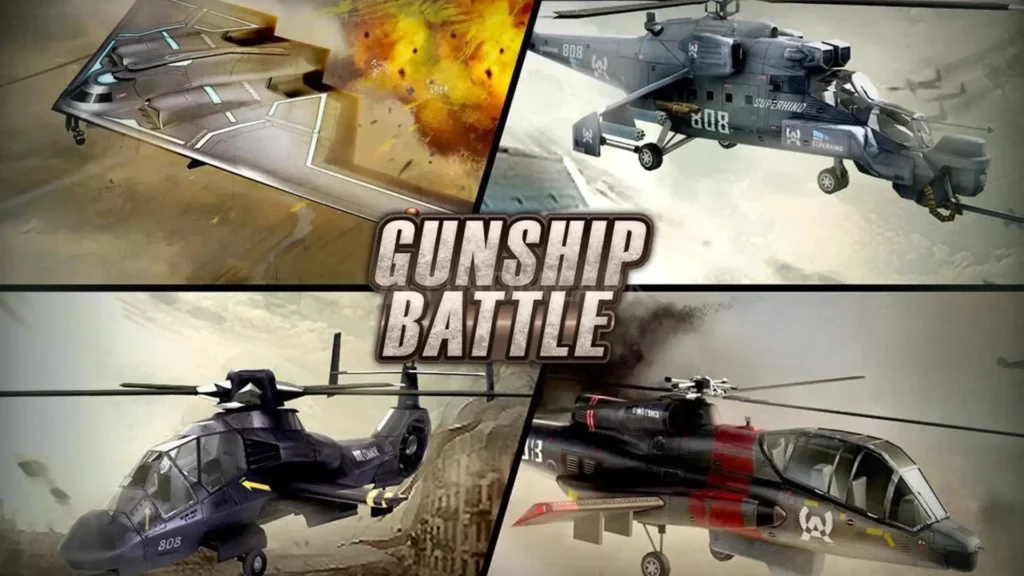 Gunship Battle Game Play 