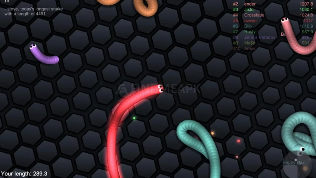 Slither.io Game Play