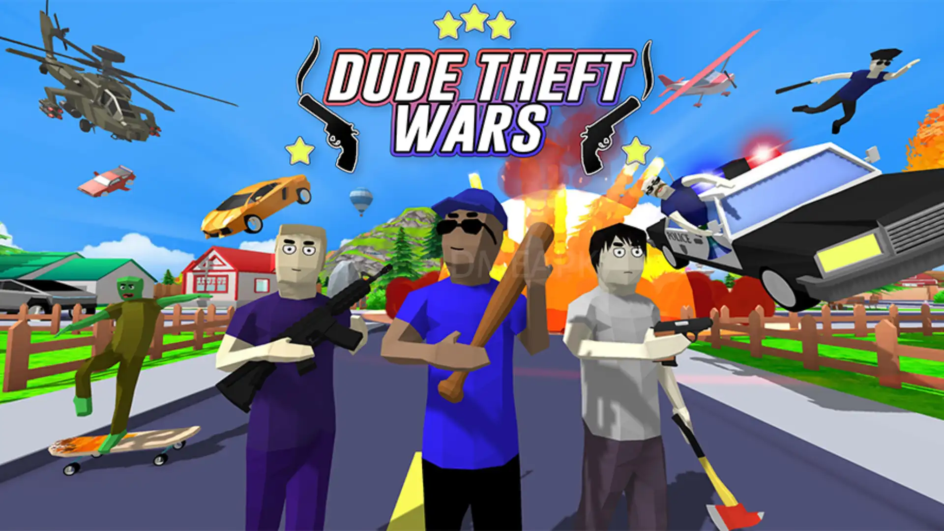 Dude Theft Wars - Main Image