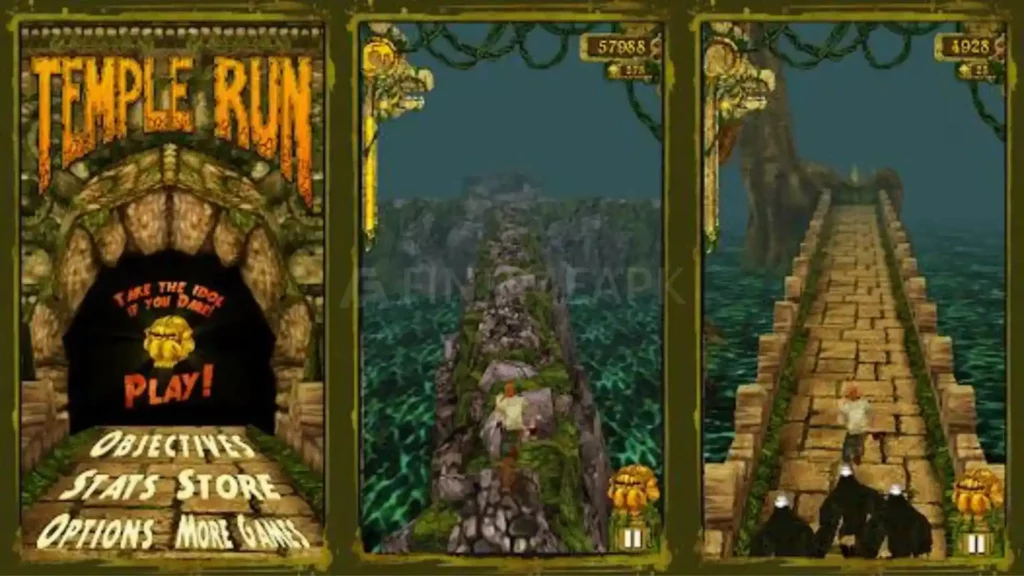 Temple Run character Selection