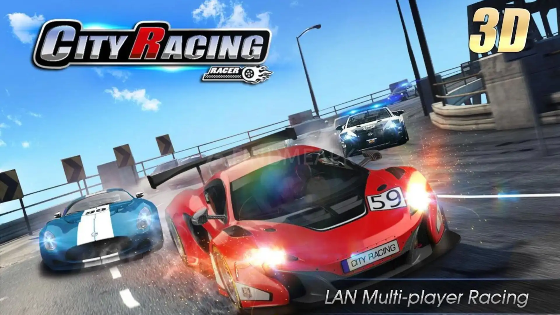 City Racing 3D MOD APK Feature Image