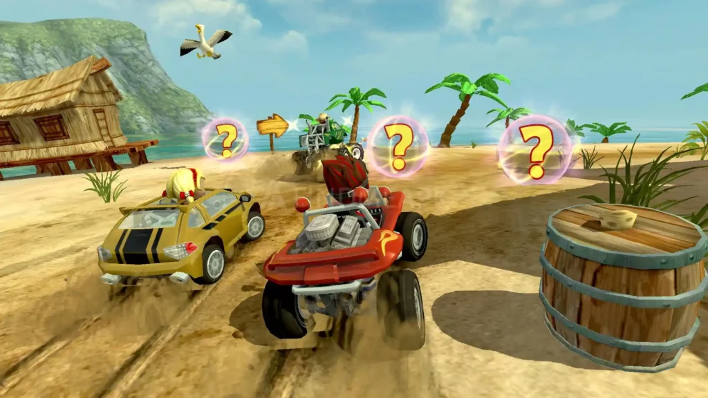 Beach Buggy Racing MOD APK - Game Play