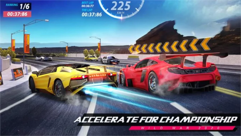 Car Racing 3D MOD APK - Gameplay 