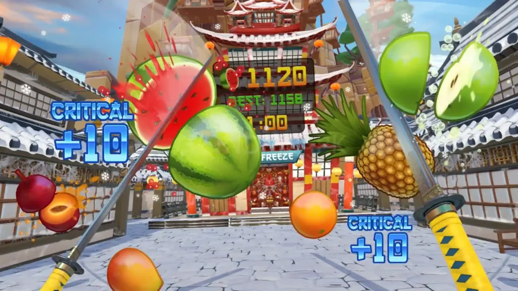 Fruit Ninja MOD APK GamePlay Image