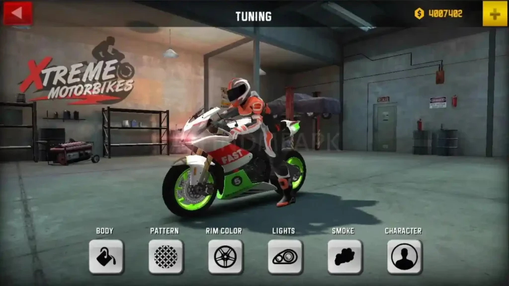 Xtreme Motorbikes customization