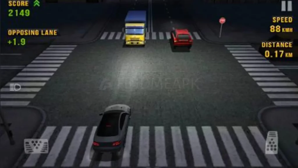 traffic racer gameplay