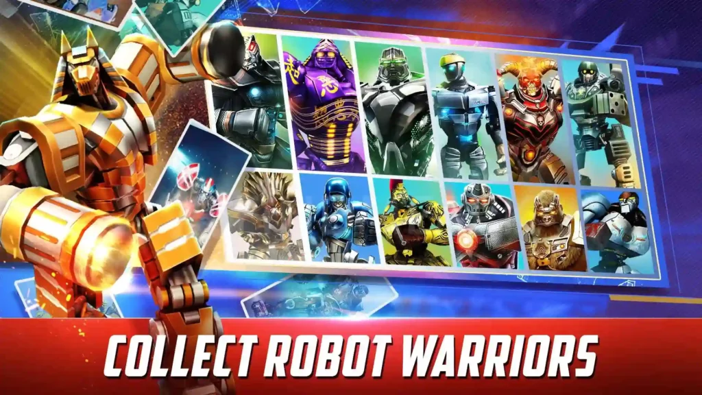 Collect Robot Warriors in Real Steel World Robot Boxing 