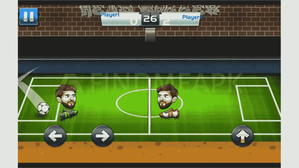 Head Soccer Game Graphics 