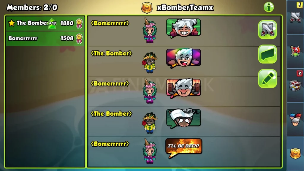 Bomber Friends APK Game MOD Features