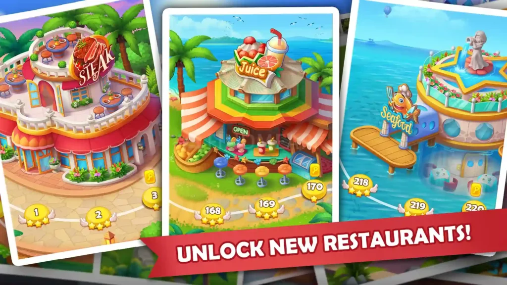 Unlock New Restaurants in Cooking Madness 