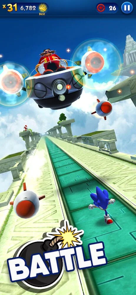 Multiplayer MOD in Sonic Dash
