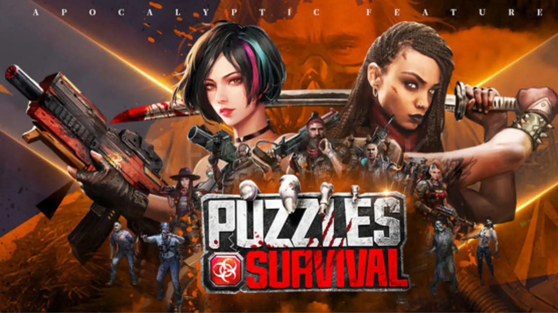 Puzzles and Survival MOD APK Feature Image