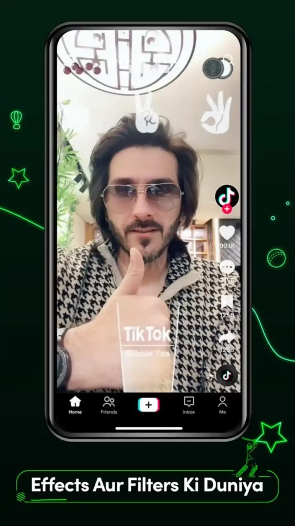 TikTok filters and effects