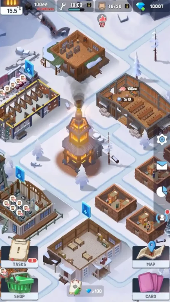 Frozen City gameplay