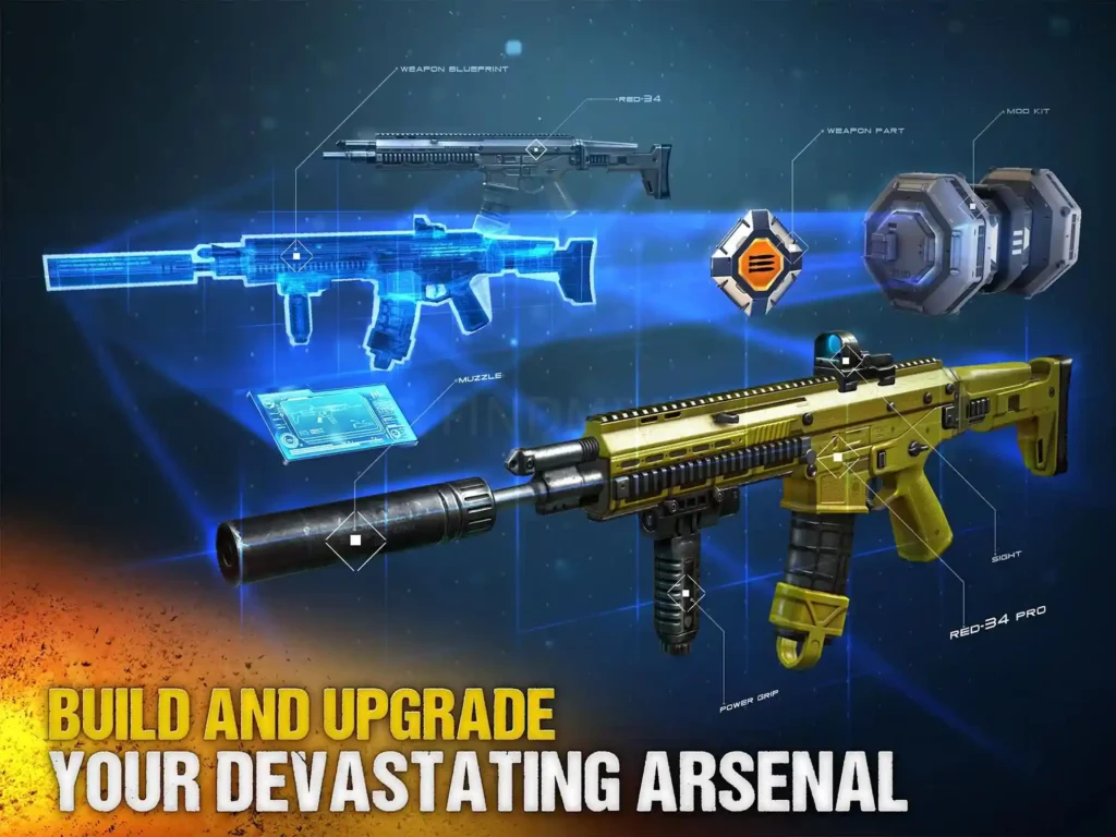Abilities and Upgrades in  Modern Combat 5