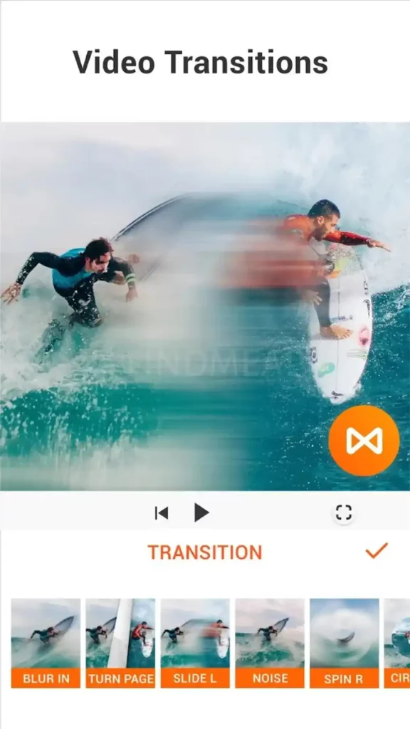 Youcut Video transition