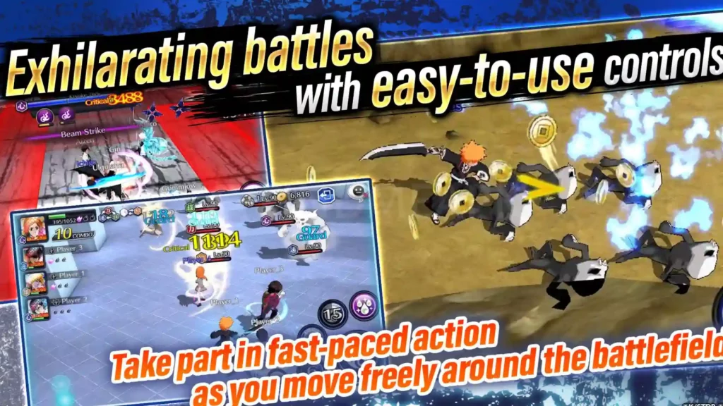 Bleach Brave Souls APK Easy to control