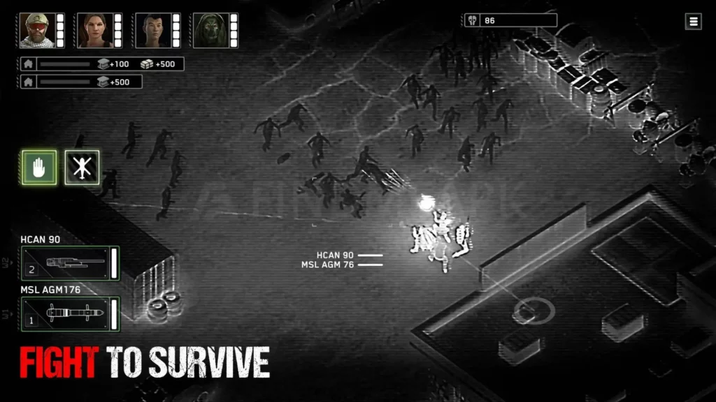 Zombie Gunship Survival MOD Feature Unlimited Ammo
