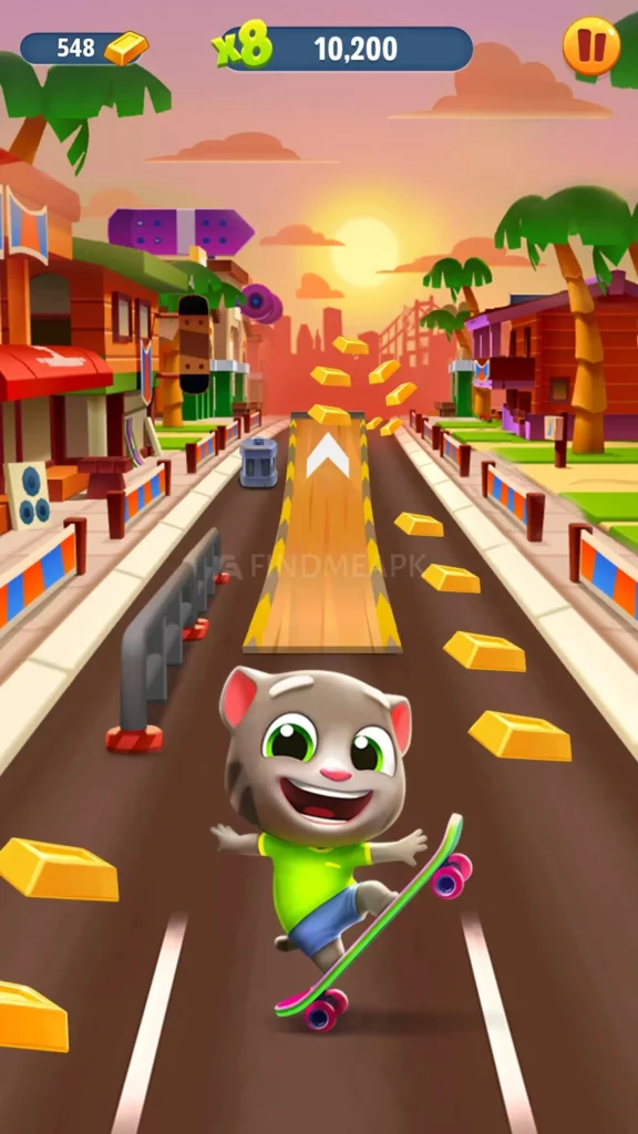 Talking Tom Gold Run APK Game overview