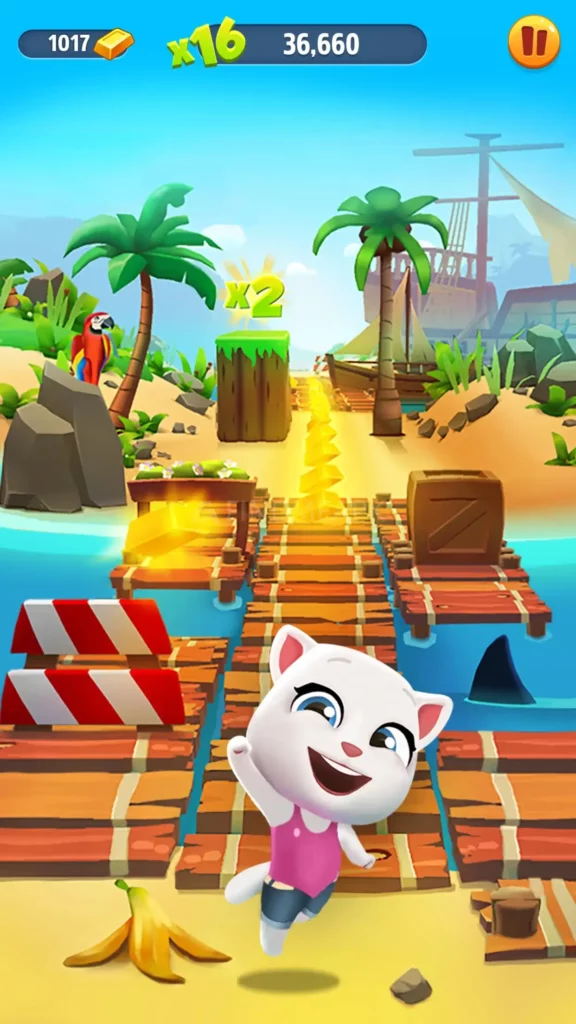 Talking Tom Gold Run APK Game Charachters 