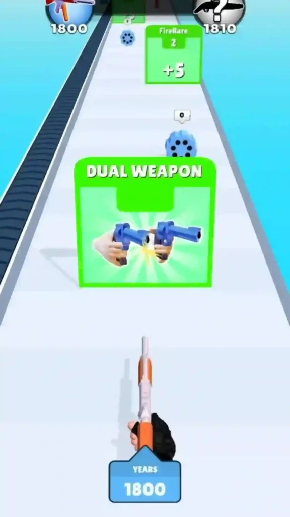 Weapon Craft Run Dual Weapon