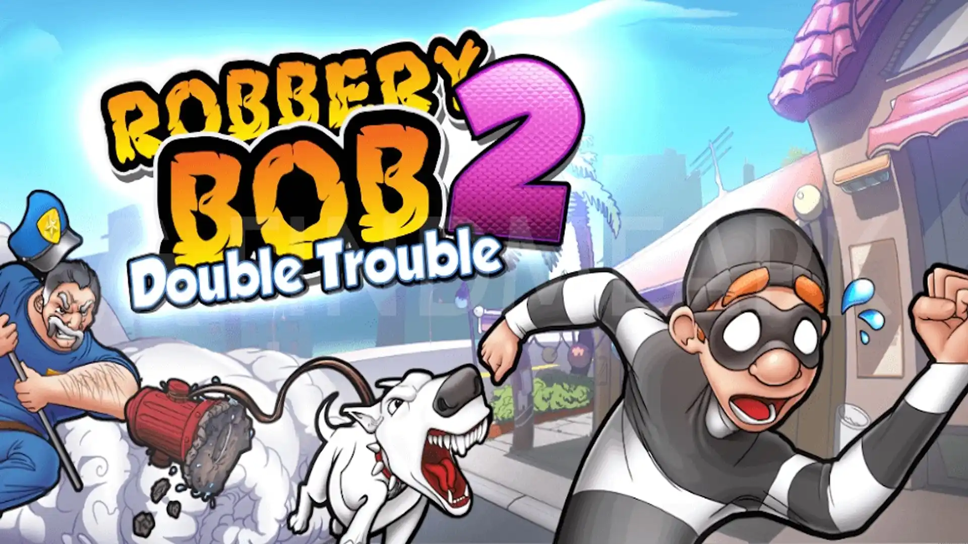 Robbery Bob 2 MOD APK Main feature Image