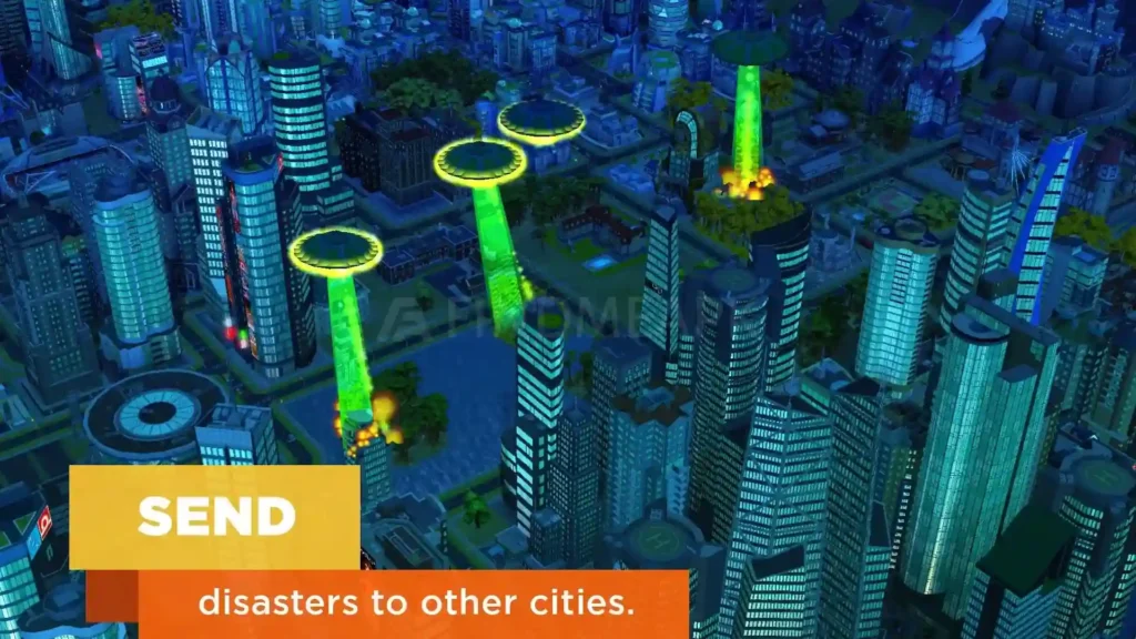 Simcity app Disaster